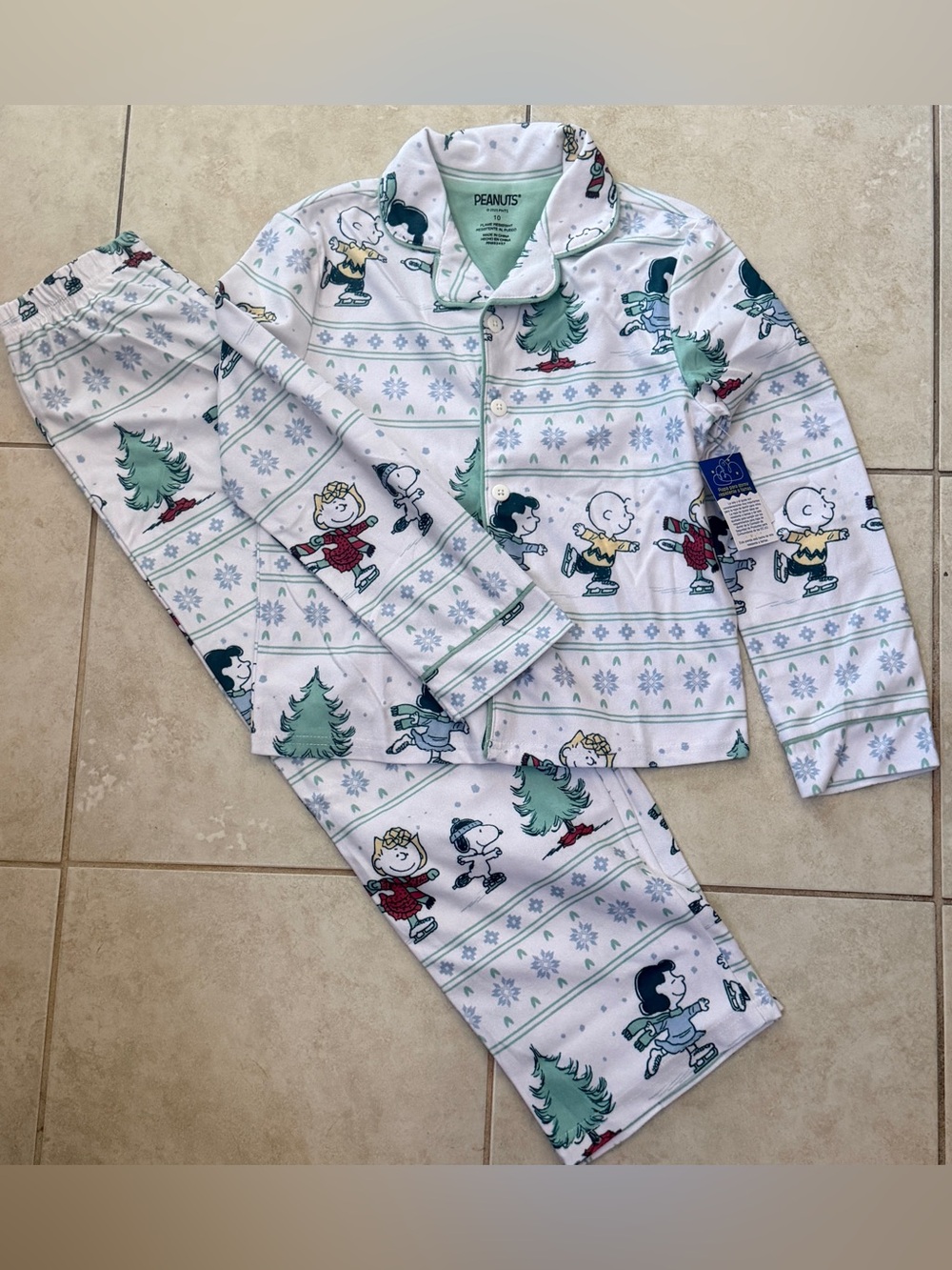 Peanuts Soft Fleece Pajama Set